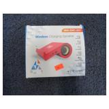 WIRELESS PHONE CHARGING SPEAKER