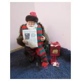 CLOTHTIQUE HOLIDAY HEADLINE SANTA FIGURE