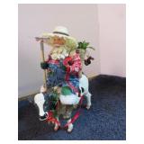 CLOTHTIQUE DAIRY CHRISTMAS SANTA FIGURE
