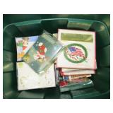 TUB LOT -- CHRISTMAS CARDS