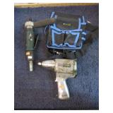 PNEWMATIC IMPACT, GRINDER & TOOL BAG