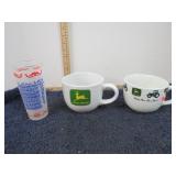 SOUTHLAND GLASS & JOHN DEERE BOWLS
