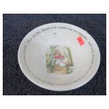 WEDGEWOOD PETER RABBIT BOWL
