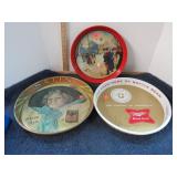 VINTAGE BEER & CIGARETTE TRAYS