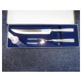 WOODWARD & LATHROP CARVING SET