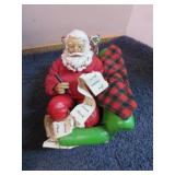 CLOTHTIQUE WORKING LATE SANTA FIGURE