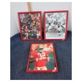 3-- 49ers PLAYER PHOTOS & SIGNATURES