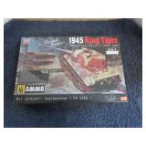 1:35 1945 KING TIGER TANK MODEL