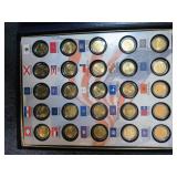 50 STAGES COMMEMORATIVE QUARTERS -- VOL I & II