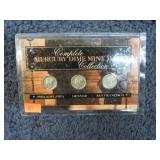 MERCURY DIME MINT MARK COIN SET