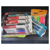 HIGHLIGHTERS, PENS & MARKERS