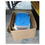 SCHOOL & ART BOX LOT