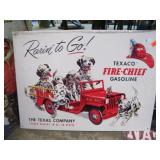 TEXACO FIRE-CHIEF SIGN