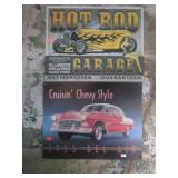 1955 BELAIR & HOTROD GARAGE SIGNS