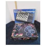 RADIO SHACK CHESS COMPUTER & F-16 WIRELESS JOYPAD