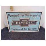 CHEVROLET SIGN