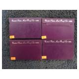 1988, 1989, 1990 & 1991 U.S. MINT PROOF COIN SETS