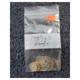 1987-S PROOF COINS