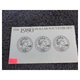 1980 U.S. DOLLAR COIN SET