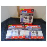 3pks-- HEFTY JUMBO CARY BAGS