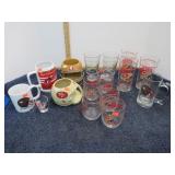 ASSORTED 49ers GLASSES / CUPS