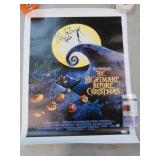 AUTOGRAPHED MOVIE POSTER W/ CERTIFICATE