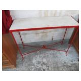 METAL SIDE TABLE