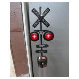 TRAIN CROSSING COIN BANK