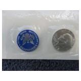 1972 UNCIRCULATED EISENHOWER SILVER DOLLAR