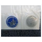 1971 UNCIRCULATED EISENHOWER SILVER DOLLAR