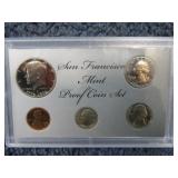 SAN FRANCISCO MINT PROOF COIN SET
