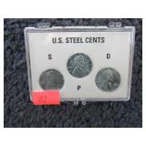 U.S. STEEL CENTS -- S.P.D. MARKS