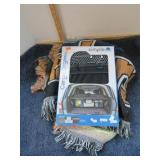 CARGO ORGANIZER & STEELERS BLANKET