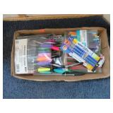 MARKERS, PENCILS, PENS