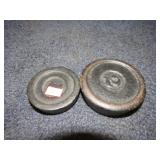 1 & 2 lb SCALE WEIGHTS