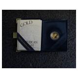 1996 WEST POINT MINT AMERICAN EAGLE GOLD COIN