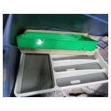 TUB LOT -- FLATWARE TRAYS
