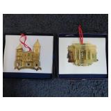 SUFFOLK CITY HALL & OLD POST OFFICE ORNAMENTS