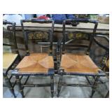 2-- PAINTED HITCHCOCK CHAIRS