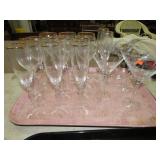 STEMWARE TRAY LOT