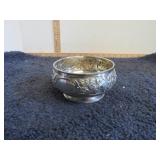 ENGLISH SILVER BOWL WITH LIONS & INSCRIPTIONS