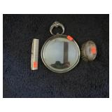 STERLING SILVER BRUSH, COMB & MIRROR