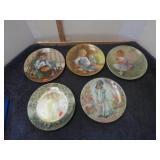 5--MOTHER GOOSE STORY PLATES