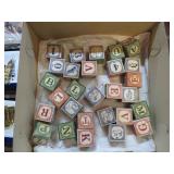WOODEN LETTER & NUMBER BLOCKS