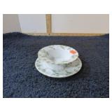 CHINA DISH & SAUCER