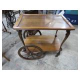 VERY NICE-- VINTAGE TEA CART