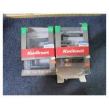 2-- KWIKSET HALL & CLOSET DOOR LOCKS