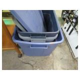 3-- STORAGE TUBS