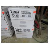 2-- 12pks LIQUID DEATH MOUNTAIN WATER