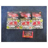 4-- DIECAST RACE CARS